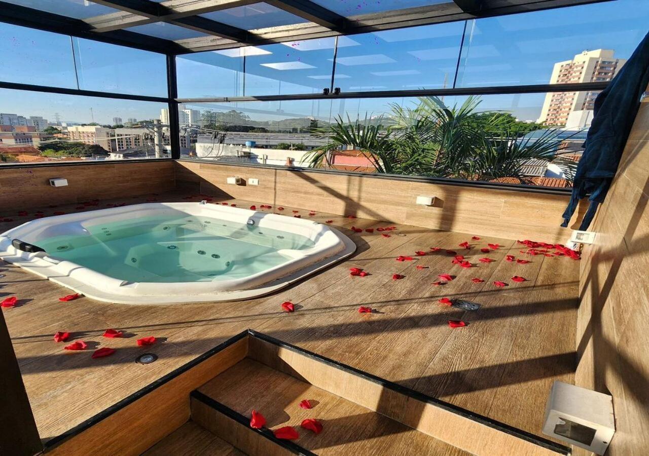 Вилла Cobertura Triplex De Luxo Com Jacuzzi Сан-Пауло Экстерьер фото