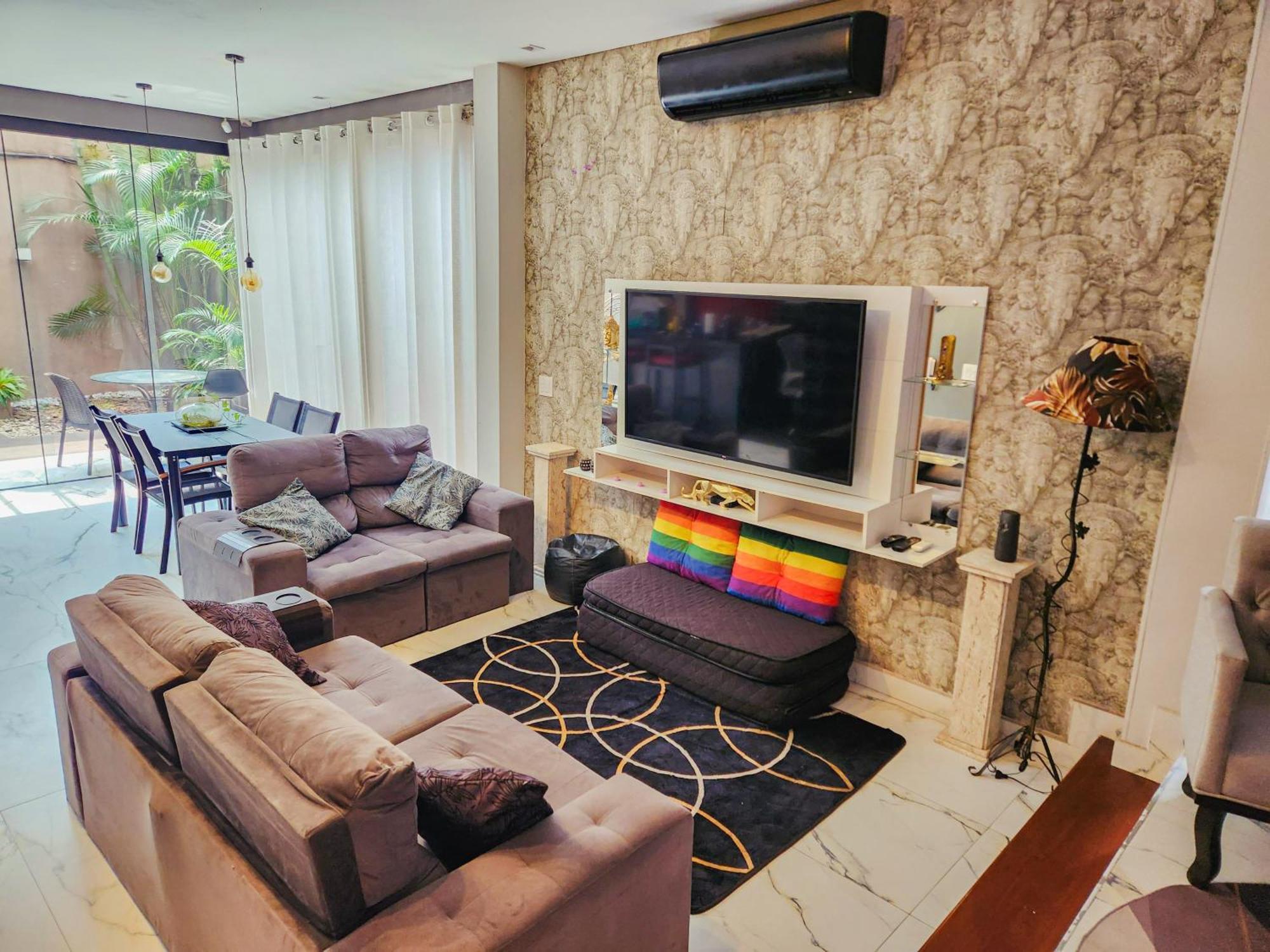 Вилла Cobertura Triplex De Luxo Com Jacuzzi Сан-Пауло Экстерьер фото