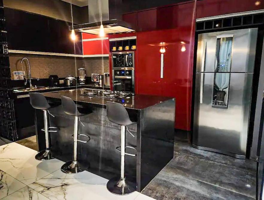 Вилла Cobertura Triplex De Luxo Com Jacuzzi Сан-Пауло Экстерьер фото